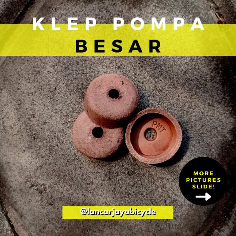 Klep Pompa Tabung/Klep Pompa Kulit Besar