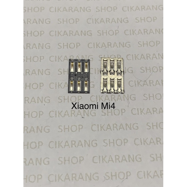 CONNECTOR SIM CARD KONEKTOR KARTU SIM XIAOMI REDMI MI4 MI4W ORIGINAL