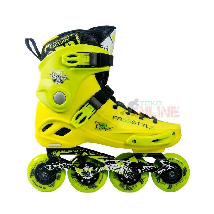 Sepatu Roda FREESTYLE FRSE One Slalom Inline Skate - Yellow Green