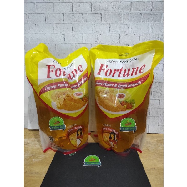 

Minyak goreng murah Fortune 2 liter pounch