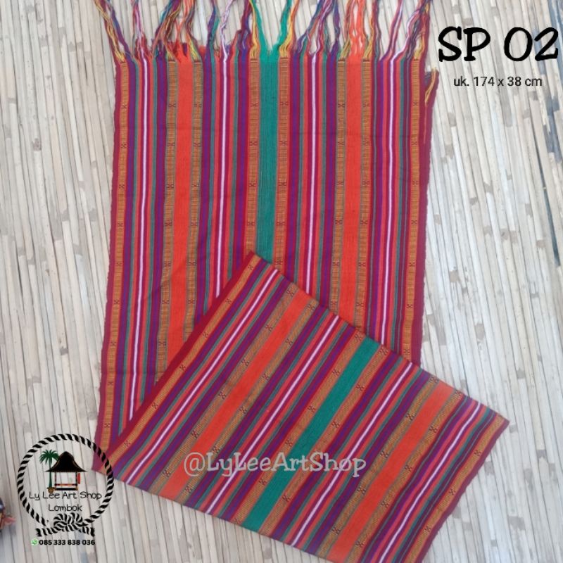 Selendang Tenun Lombok Asli-4