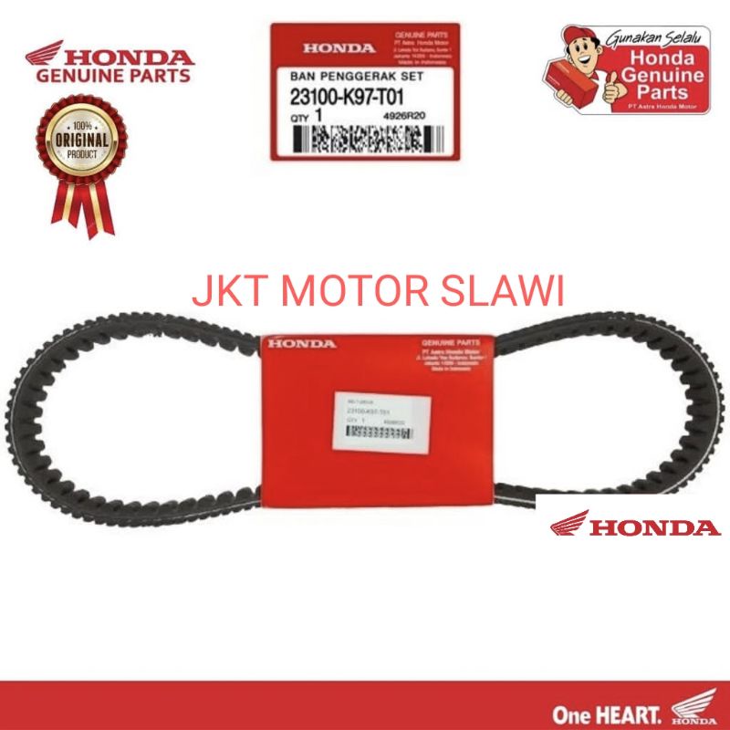 23100 K97 T01 V-belt PCX 150 asli honda