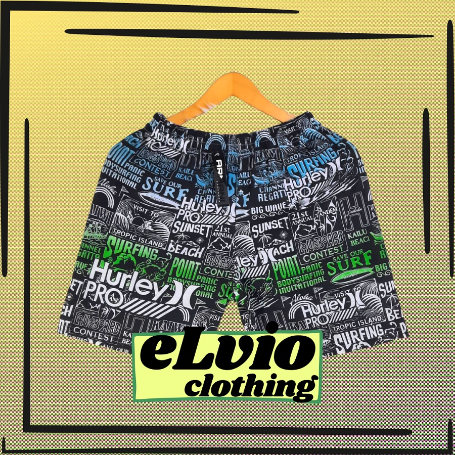 Celana boxer distro premium elvio clothing | Celana pendek | Celana distro