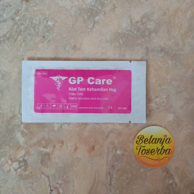 Test Kehamilan Strip GP Care / Tes HCG hamil / Testpack Pregnancy