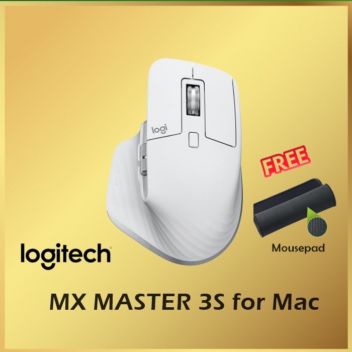 Logitech MX Master 3S for Mac Wireless Bluetooth Mouse - MX Master 3 S