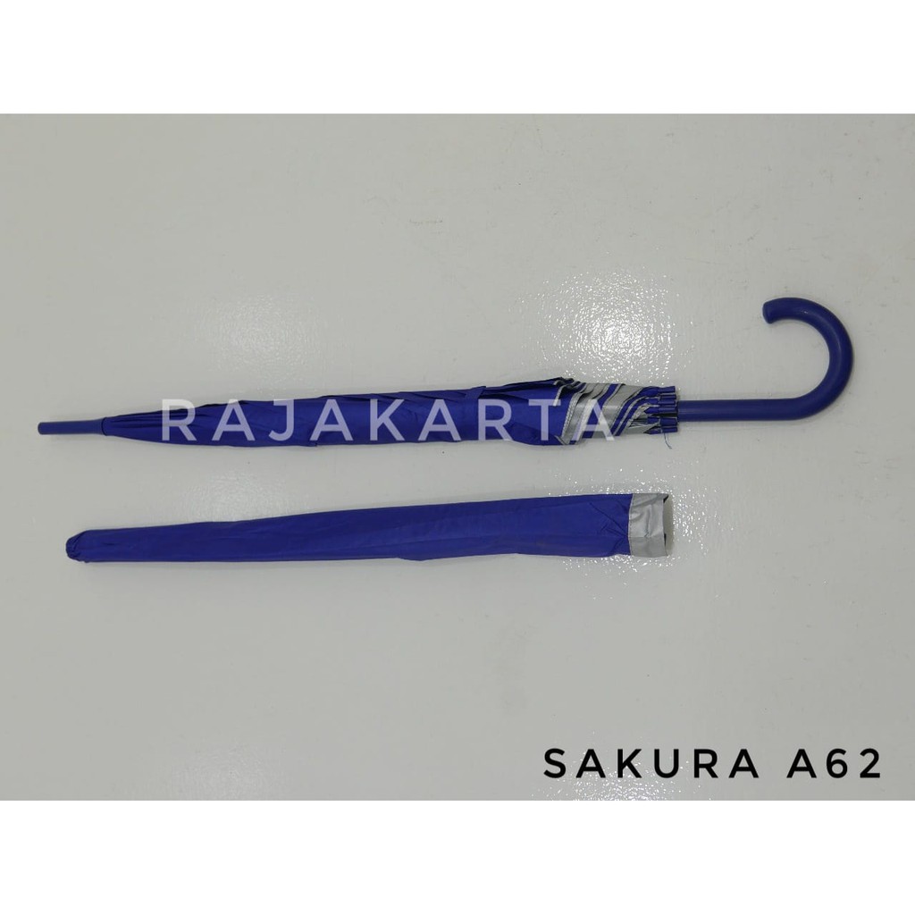 PAYUNG STANDARD BIRU DALAM SILVER MERK SAKURA A62