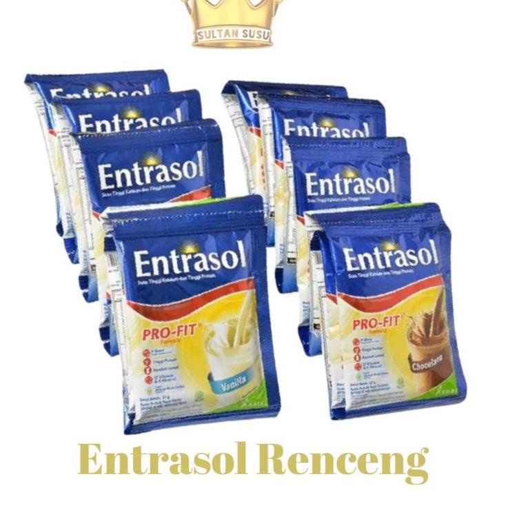 

Pasti Bisaa--Entrasol Renceng isi 10 Sachet Sultan susu