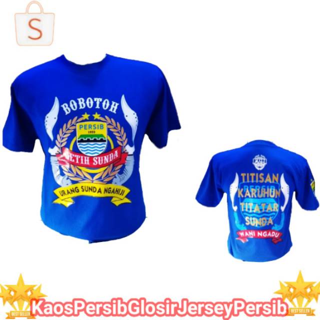 Kaos terbaru Persib titisan Karuhun Tatar Sunda