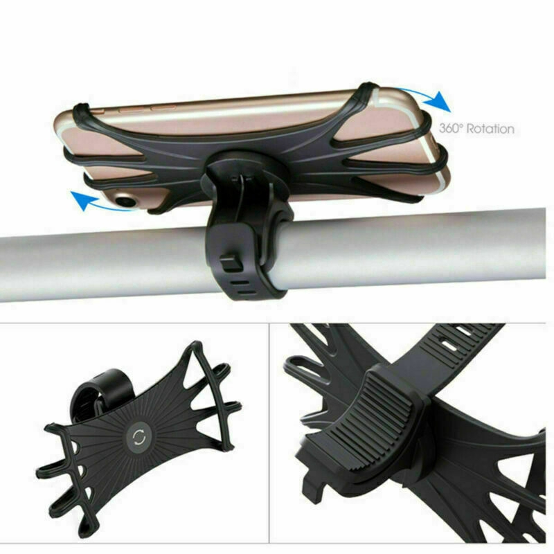 【P&amp;T】Bike Phone Holder Universal Cycling Handlebar Bicycle Mount 360 Degree Rotating  for GPS Phone