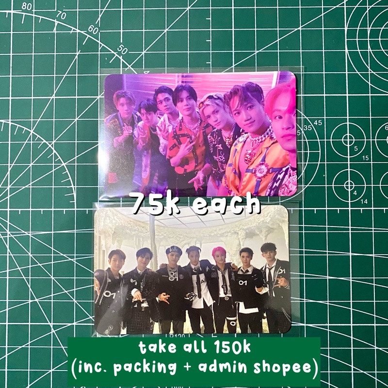 Photocard PC SuperM Mark Kai Taeyong Taemin Ten Lucas Baekhyun SALE