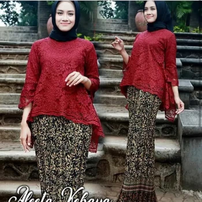 Set Kebaya Rinjani Brokat set kebaya brokat Kebaya Pesta