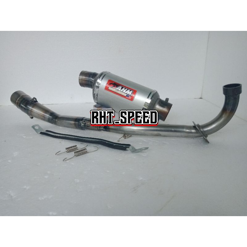 knalpot racing AHM jupiter z,shogun,supra x,vega