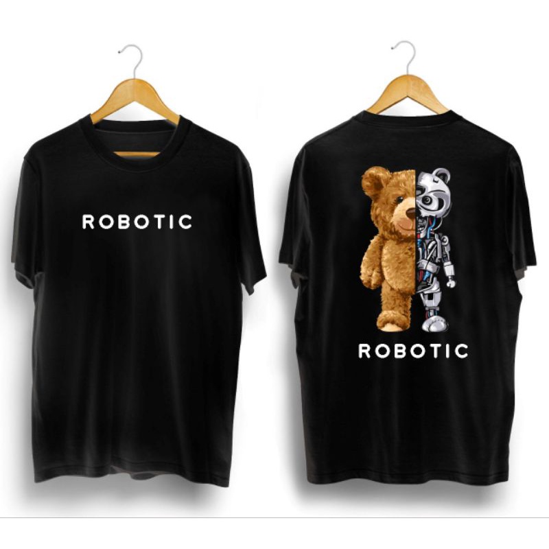 kaos pria/ROBOTIC BEAR/kaos distro