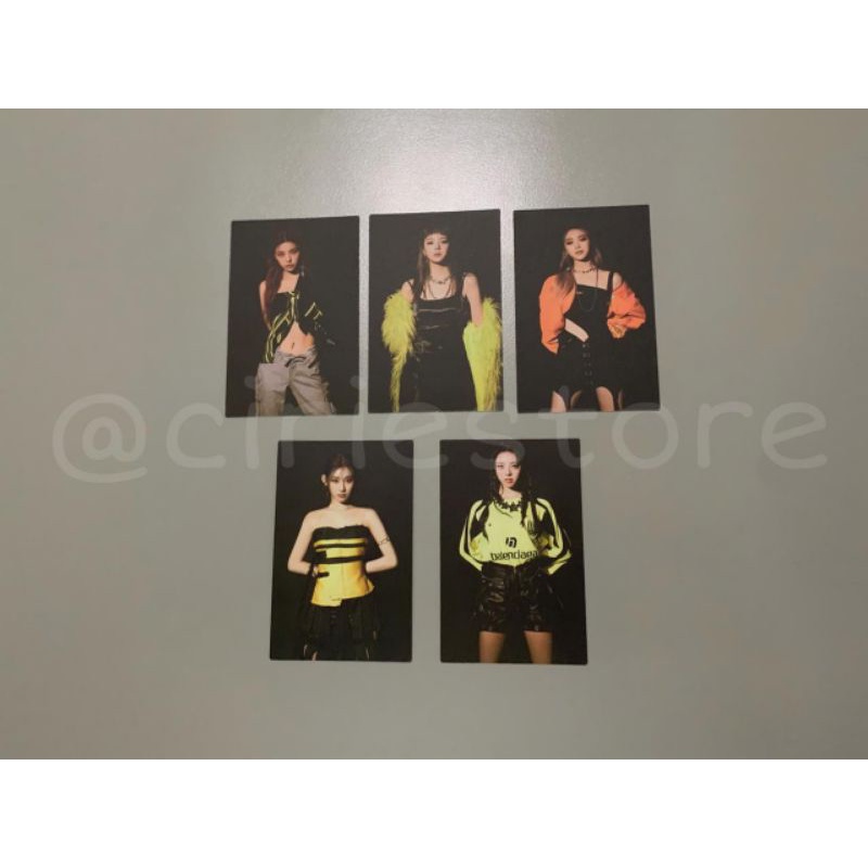 Pc HC Hidden Card ITZY Yeji Lia Ryujin Chaeryeong Yuna Guess Who