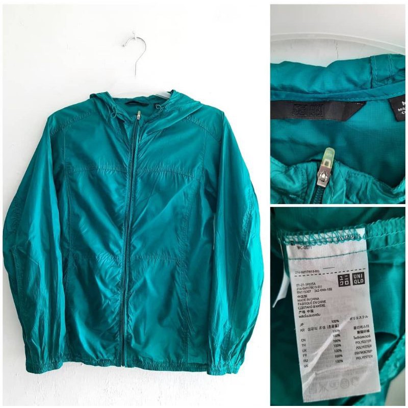 Jaket Parasut Uniqlo Original