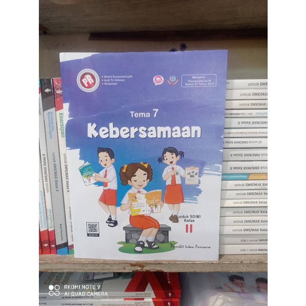 New Buku PR Tematik Kelas 2 Tema 7 Intan Pariwara