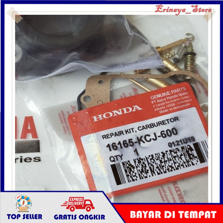 ORIGINAL AHM Reparkit Parkit Repair Kit Karburator Motor Honda Tiger 2000 Revo KCJ Karbu Old Lama Or