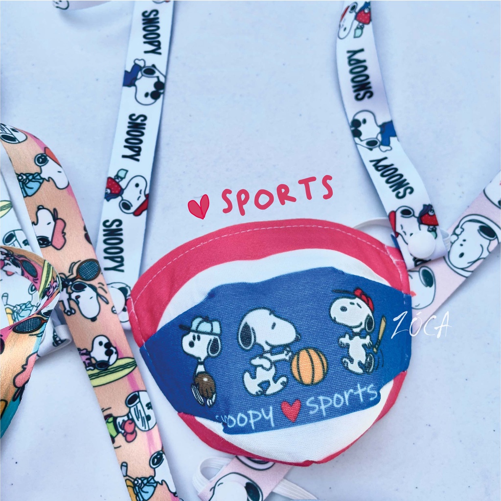 PAKET MASKER + LANYARD 1 SET SP ( size anak &amp; dewasa )
