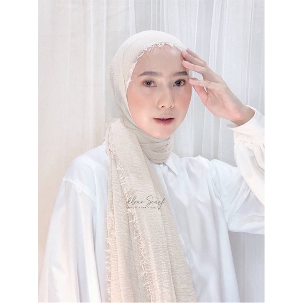 Pashmina Crinckle 85rb get 4pcs 