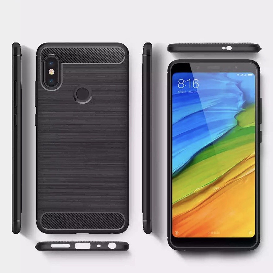 Rugged Armor Case Xiaomi Mi / Soft case Carbon Xiaomi Redmi MI A1 / MI 5X, MI A2 / MI 6X, MI A2 LITE