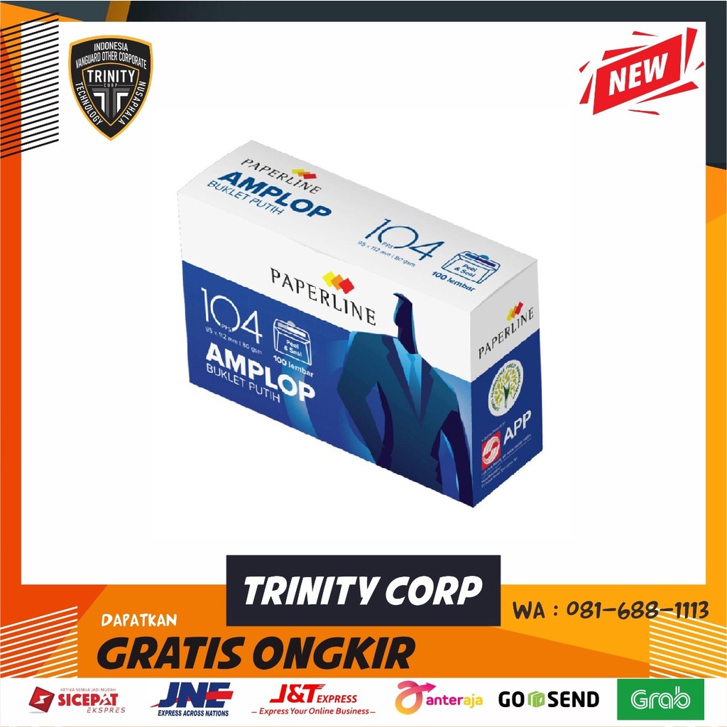 

Amplop Paperline 104 Per Pack