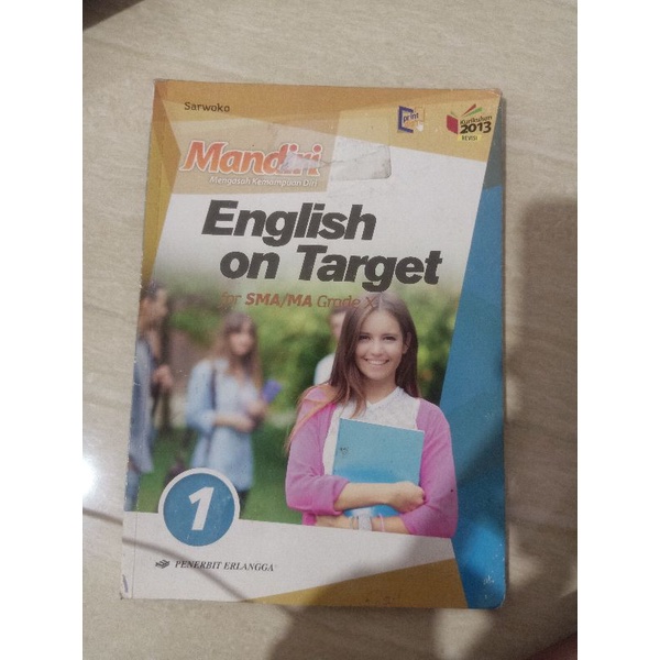 

BUKU ENGLISH ON TARGET SMA/MA KELAS X