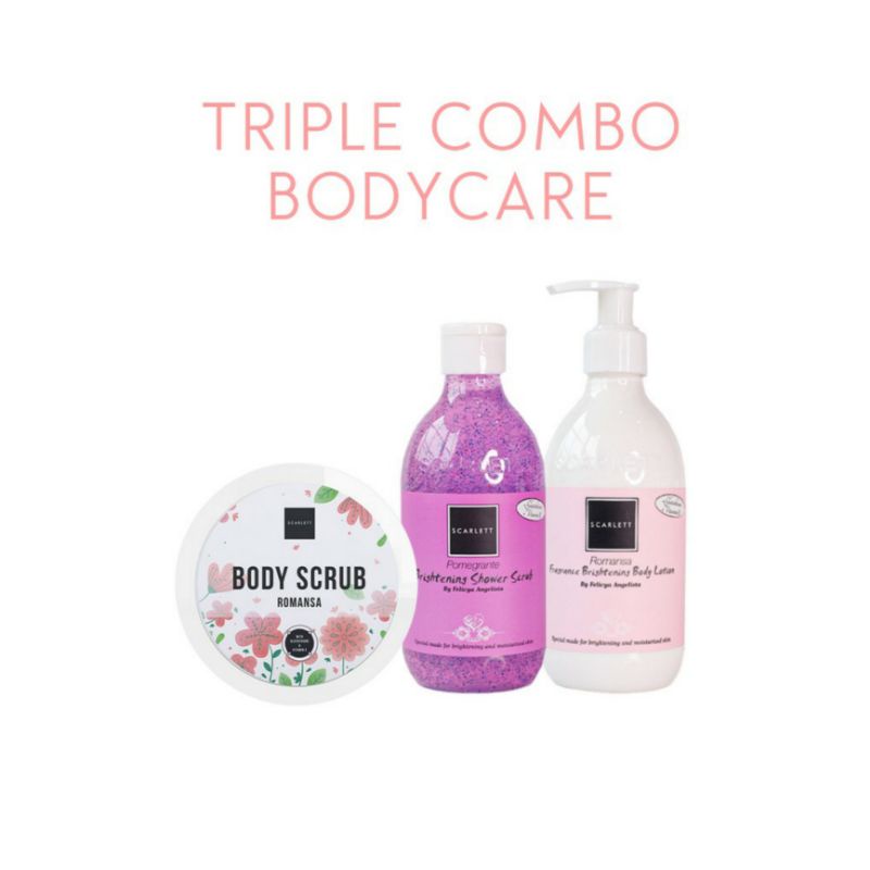 Scarlett Whitening Paket Body Care