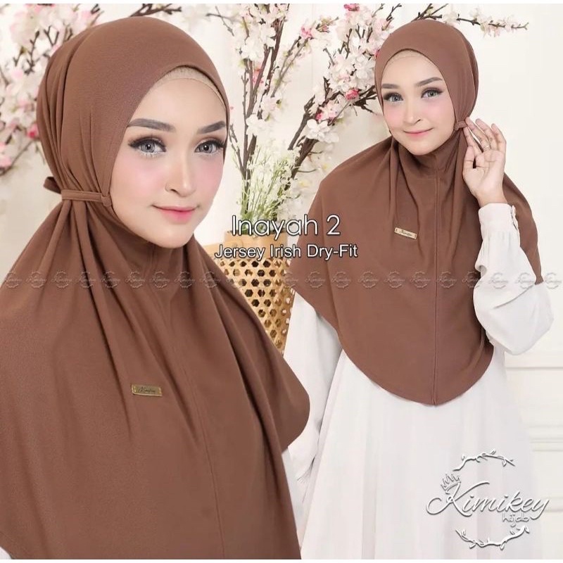 BERGO INAYAH JERSEY NON PED / HIJAB KERUDUNG SHAFA SHAVA HAMIDAH