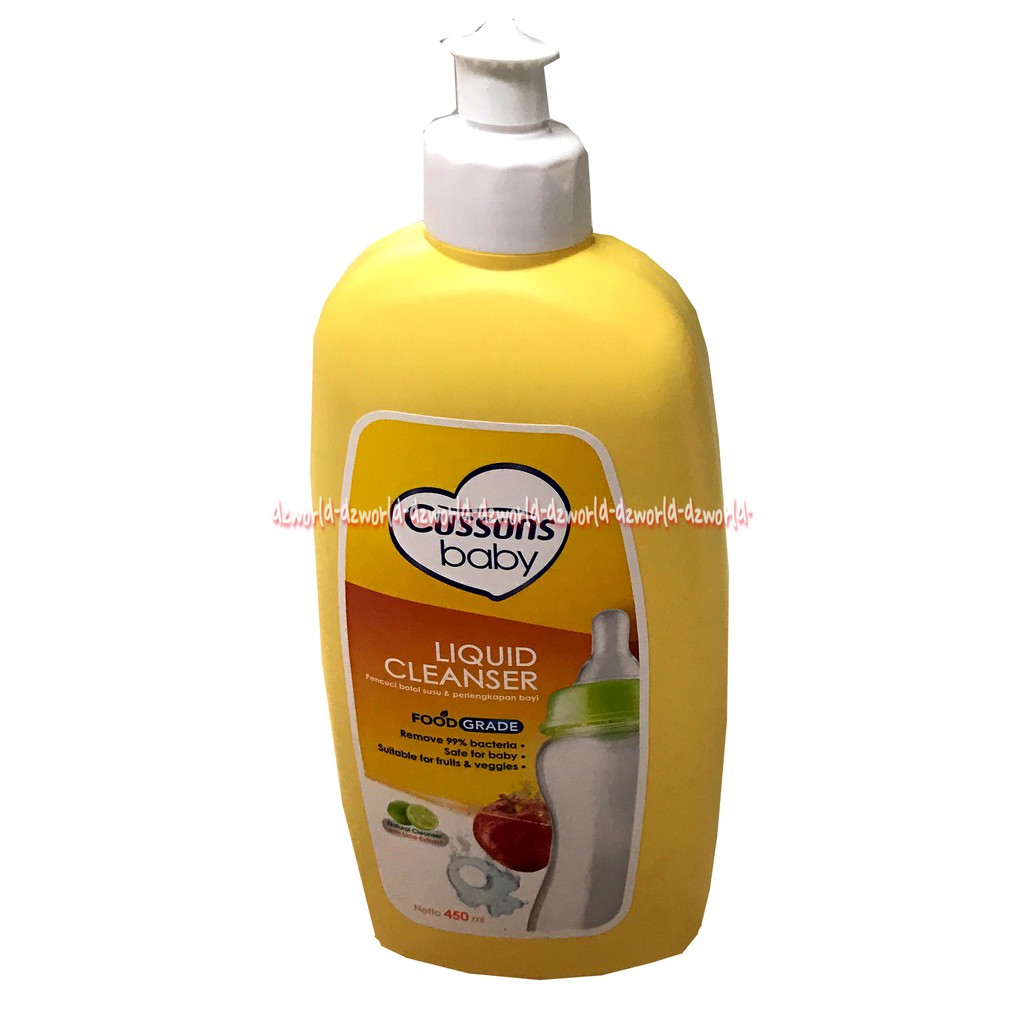 Cussons Baby Liquid Cleanser Pembersih Perlengkapan Bayi Kemasan Botol 450ml