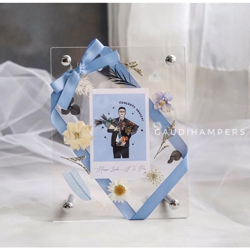 Acrylic Pressed Flower Frame