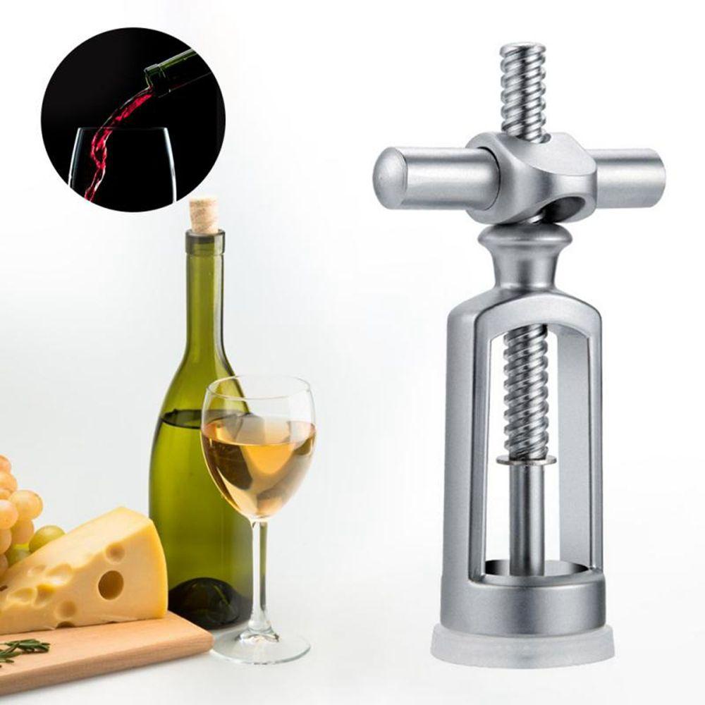 [Elegan] Pembuka Botol Desain Mudah Memacu Penarik Penghilang Restoran Champagne Corkscrew