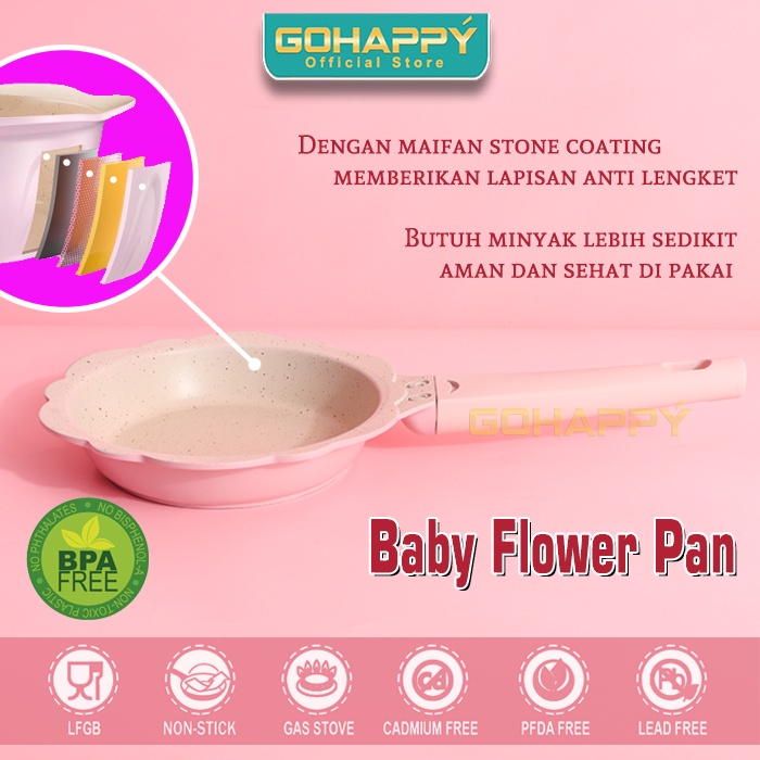 Panci Mpasi Bayi- Baby set Pan- Milk Pan Bayi frypan Bayi - Milkpan keramik Ceramic Coating PFOA FREE PFLUON COATING