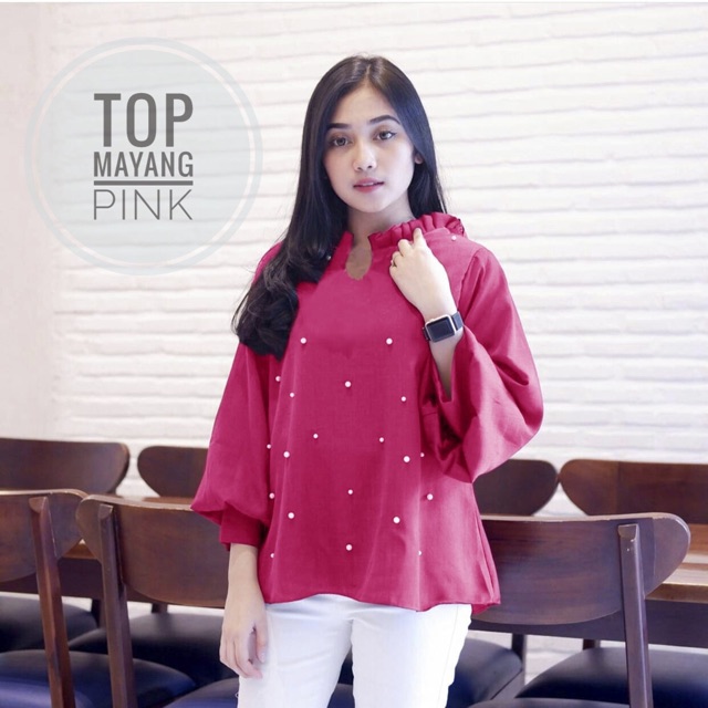 TUNIK KOMBINASI MUTIARA TOP MAYANG