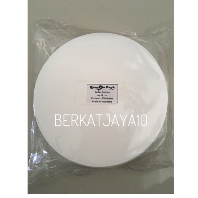 Kertas Bakpau Alas Bakpao diameter 14cm isi 500 lembar