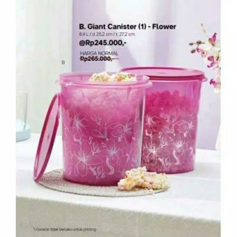 giant canister flower