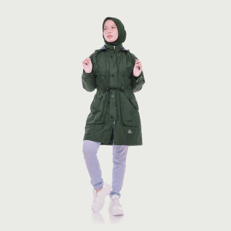 ANAPHA jacket muslimah parka wanita hijab jaket hijabers syar i syari syar'i muslimah hijacket