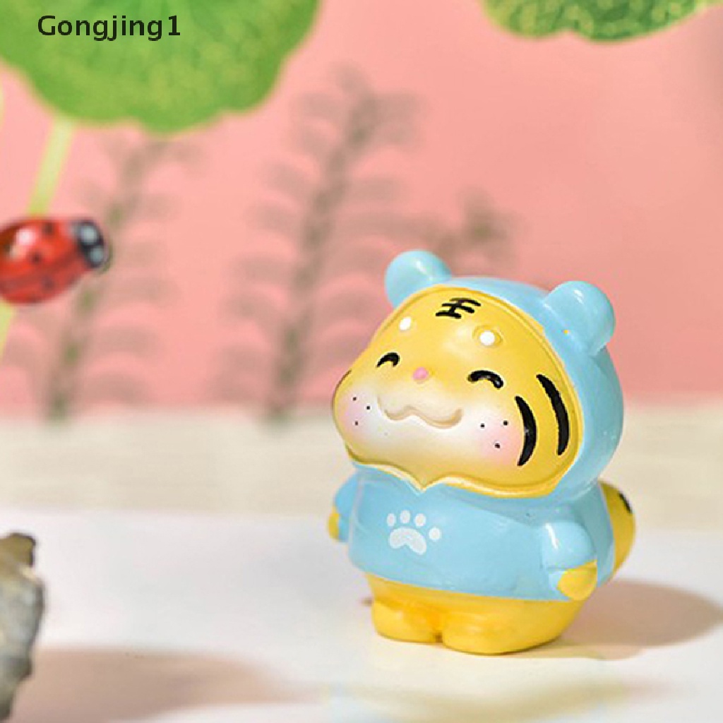 Gongjing1 Miniatur Harimau Untuk Dekorasi Taman Minifairy Gardenkerajinan DIY