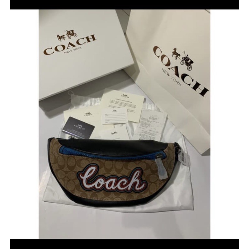 TAS WAISBTAG PRIA COWOK COACH LOGO ORIGINAL