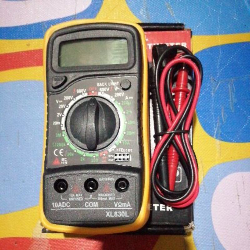 digital multitester xL830L