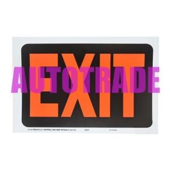 

HY-KO SIGN LABEL EXIT 22 X 30 CM SIGN LABEL ANODIZED STIKER EXIT