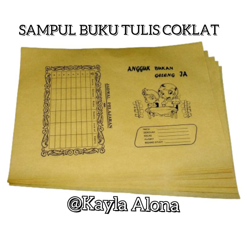 

SAMPUL BUKU COKLAT