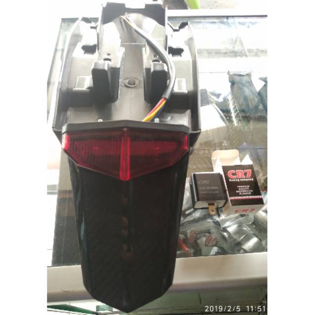 Spakbor stoplamp dan Flasher Sein CRF 150L