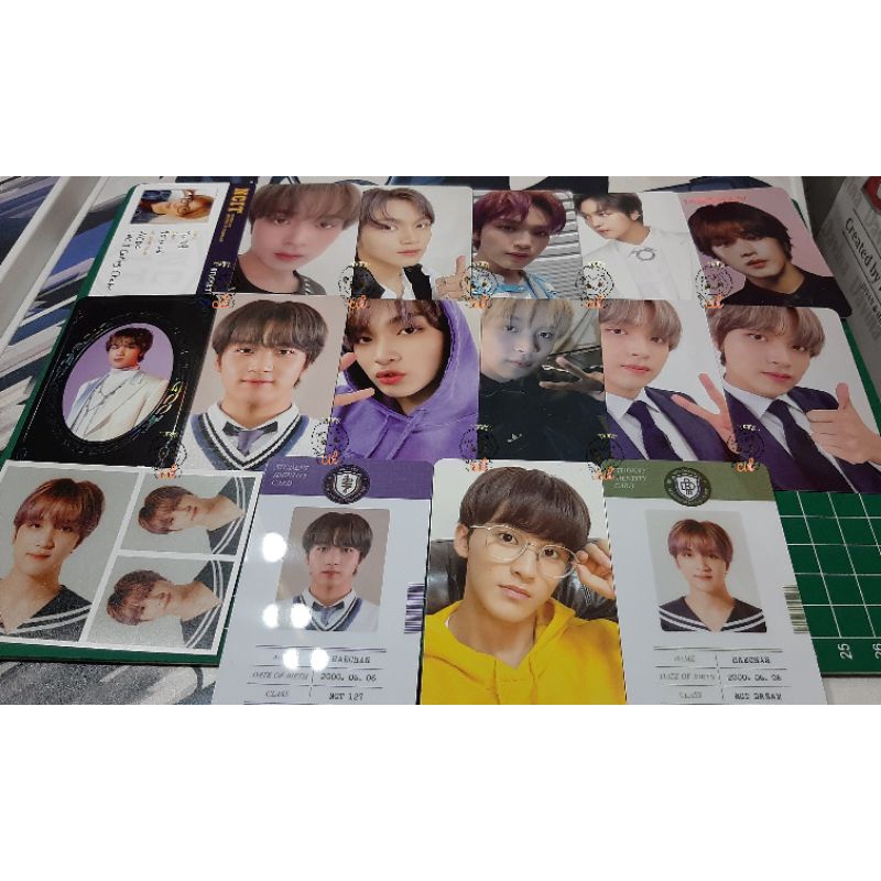 pc Haechan from home , ID Card , Yearbook / Yb Resonance Photocard B2S (back to school)