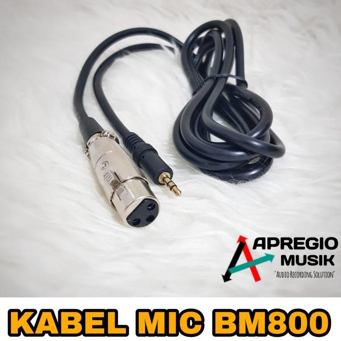 ONSALE Kabel Mic BM800 BM8000 BM700 XLR to kack 3.5 Aux original
