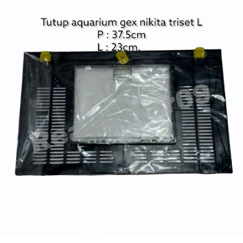 Tutup Aquarium Nikita triset Size L / tutup Aquarium GEX size L