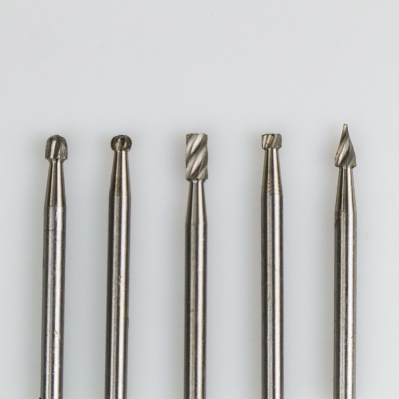 Taffware Mata Bor Tungsten Carbide Cone Spiral 10 PCS - GJ0106 - Silver