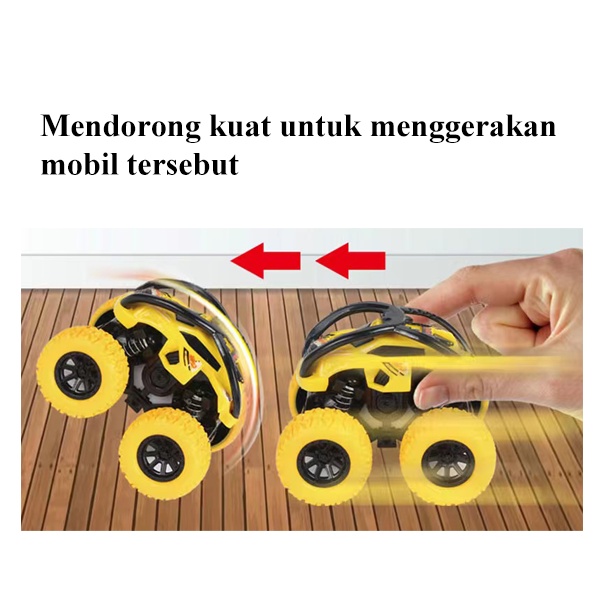 [1KG 10PCS] Babyland Mobil Monster Zap Off Road 4 Drive Inertia Tanpa Batrai Ban Karet Tahan Banting