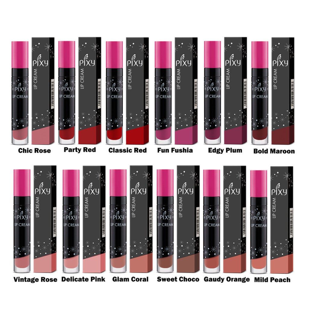 Pixy lip cream matte / lipstik pixy