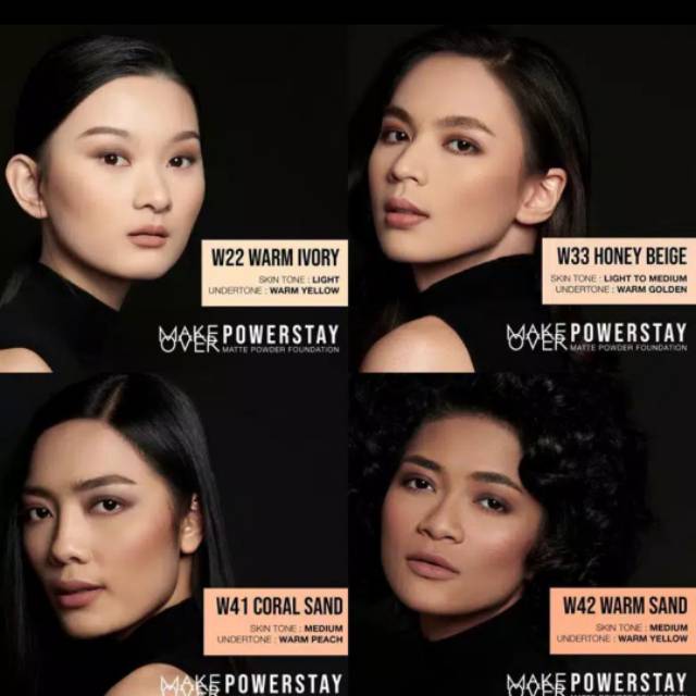 Makeover Powerstay Matte Powder Foundation Shopee Indonesia