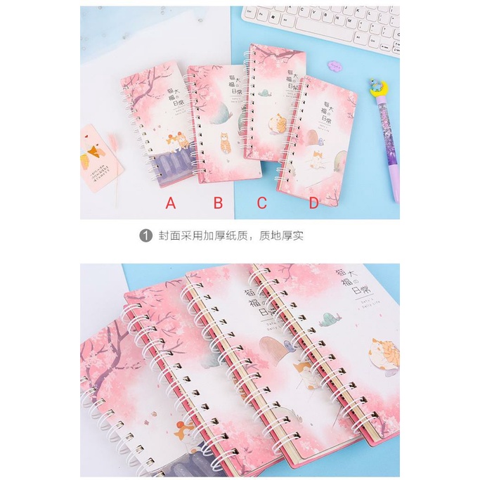 

Jualan Buku Tulis Unik / Book Edisi Cat Imut Limited